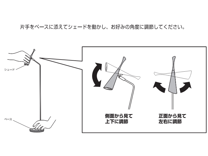 ゴシップLEDロングデスクライト（LED内蔵型）GOSSIP LED LONG DESK LIGHT AW-0664  【ARTWORKSTUDIO】アートワークスタジオ