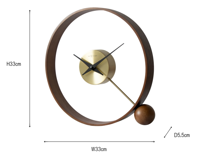 NEXTIME ネクスタイム ORBIT オービット テーブルクロック 置き時計 NXT-J045 NXT-J046