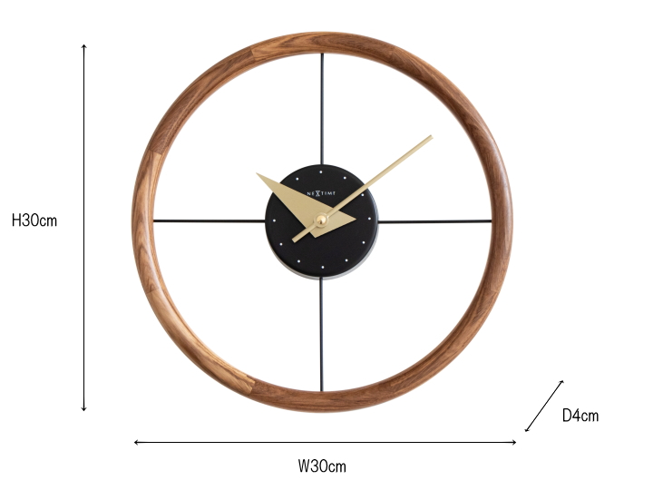 NEXTIME ネクスタイム HOOP フープ ウォールクロック 掛け時計 NXT-J056 NXT-J057 NXT-J058