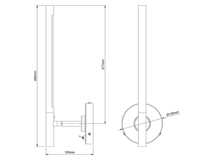 マンクスウォールライト MANX WALL LIGHT LEDバーライト   TC-2013 【TIC】