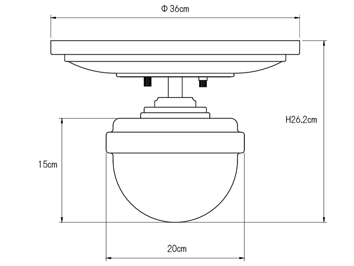 ラグドル シーリングライト RAGDOL CEILING LIGHT 1灯 TC-1066 【TIC】