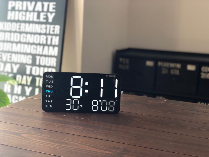 LED クロック シエロ LED CLOCK CIELO　置き掛け兼用 SLW366 SLOWER（スロウワー）