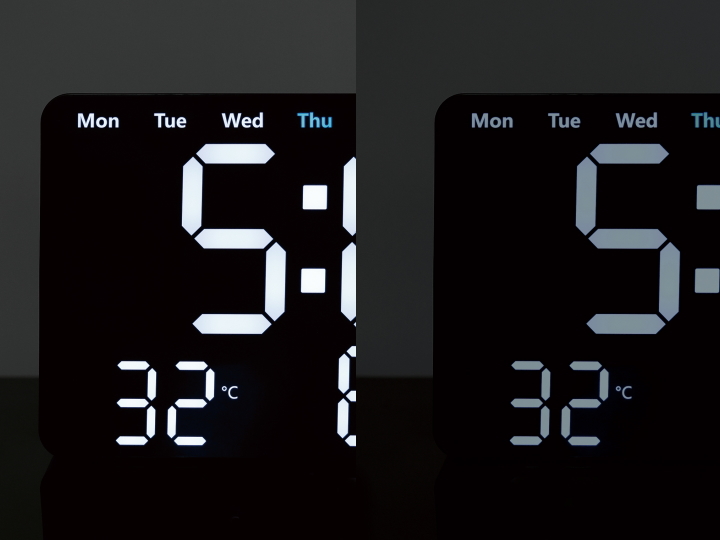 LED クロック ビエント LED CLOCK VIENTO 置き掛け兼用 SLW368 SLOWER（スロウワー）